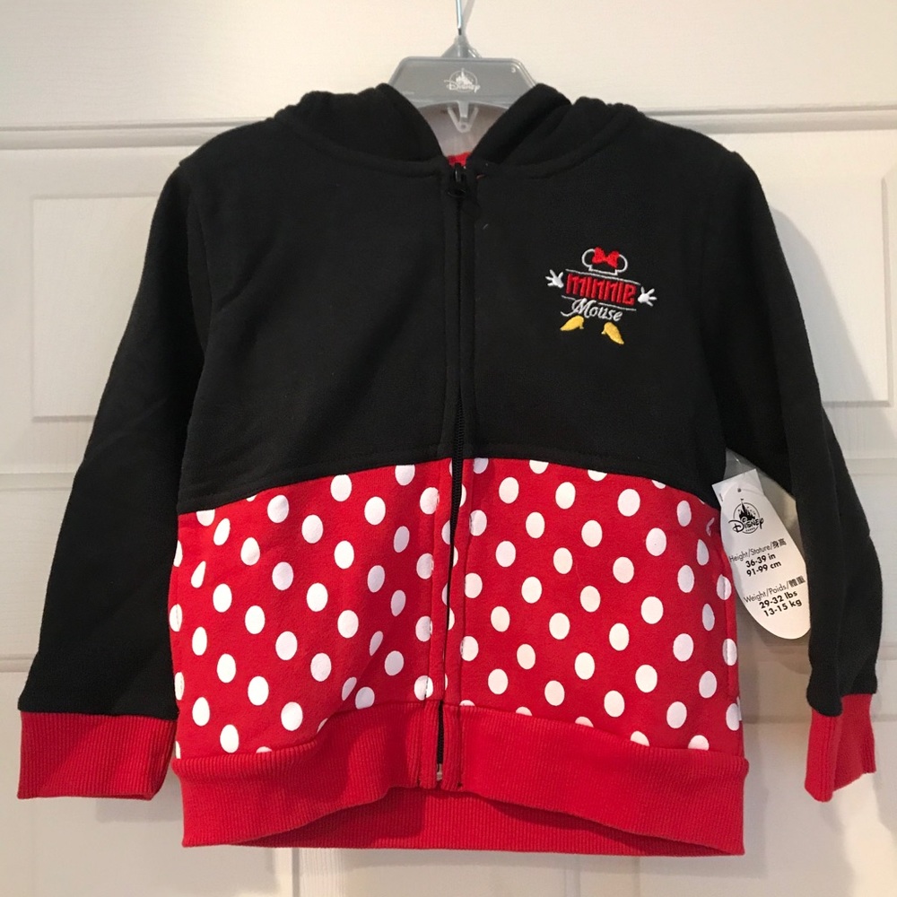 NWT ADORABLE DISNEY MINNIE MOUSE JACKET